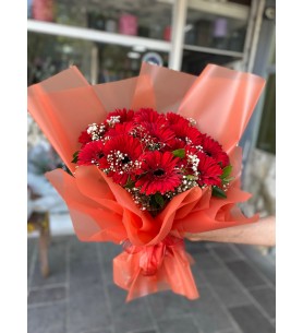 KIRMIZI GERBERA BUKETİ